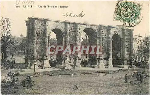 Cartes postales Reims Arc de Triomphe Romain