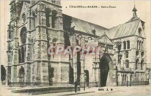 Cartes postales Chalons sur Marne Notre Dame