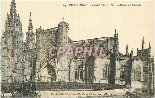 Ansichtskarte AK Chalons sur Marne Notre Dame de L'Epine