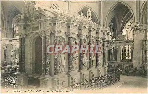 Ansichtskarte AK Reims Eglise St Remy Le Tombeau