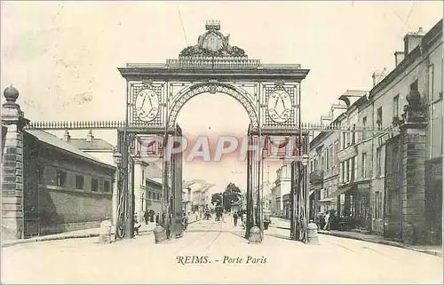 Cartes postales Reims Porte Paris