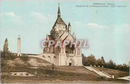 Ansichtskarte AK Dormans (Marne) Chapelle de la Reconnaissance (Cote Nord Est)