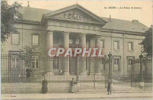Cartes postales Reims Le Palais de justice