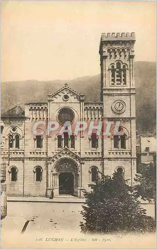 Cartes postales 126 luchon l eglise rr 3926