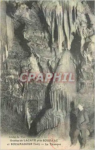 Ansichtskarte AK Grottes de lacave pres souillac et rocamadout (lot) la tarasque