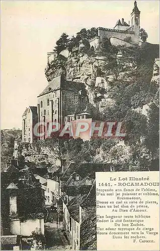 Cartes postales Le lot illustre 1441 rocamadour
