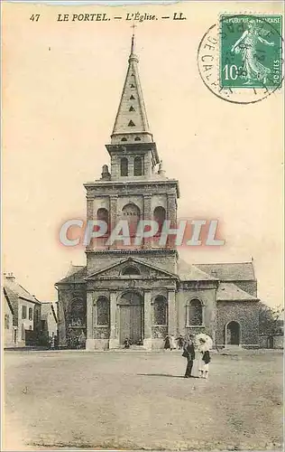 Cartes postales 47 le portel l eglise