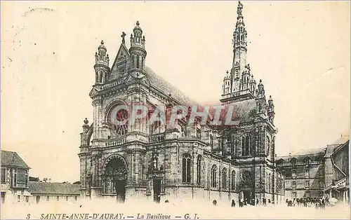 Cartes postales 3 saint anne d auray la basilique