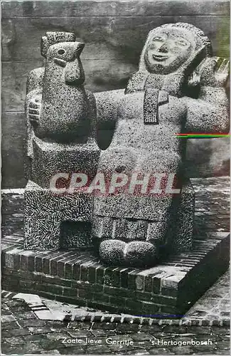 Cartes postales moderne Standbeeld zoete lieve gerritje lepelstraat den bosch