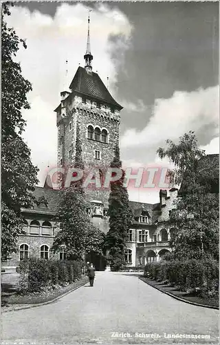 Cartes postales moderne Zurich schweiz landesm