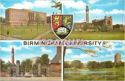 Cartes postales moderne Birmingham university