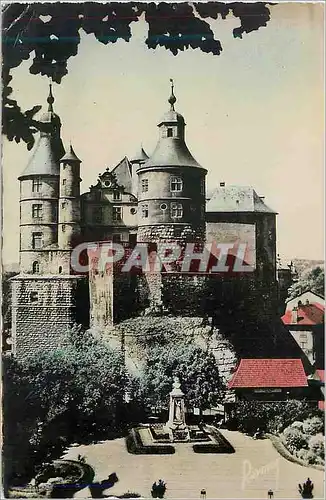 Moderne Karte Image de france montbeliard (doubs) le chateau