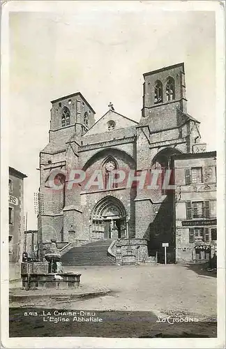 Cartes postales moderne 8413 la chaise dieu  l eglise abbatiale