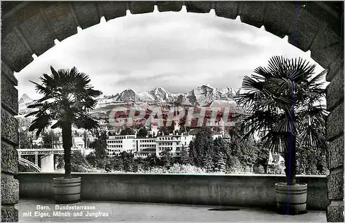 Cartes postales moderne Berne la terrasse du palais federal
