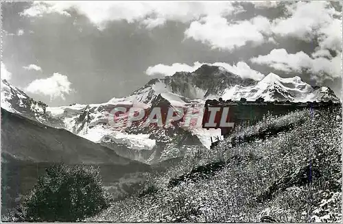 Cartes postales moderne Interlaken die jungfrau 4166 m
