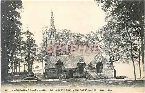 Cartes postales 77 plougastel daoulas la chapelle saint jean (xvi siecle)