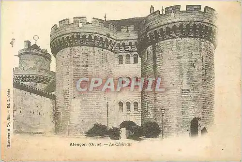 Cartes postales Alencon (orne) le chateau