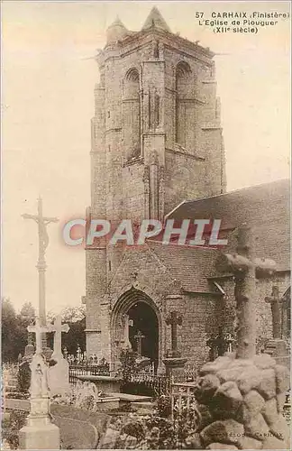 Cartes postales 57 carhaix finistere l eglise de plouguer (xii siecle)