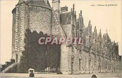 Cartes postales 1256 chateau de josselin