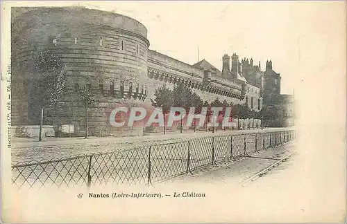 Ansichtskarte AK Nantes (loire inferieure) le chateau