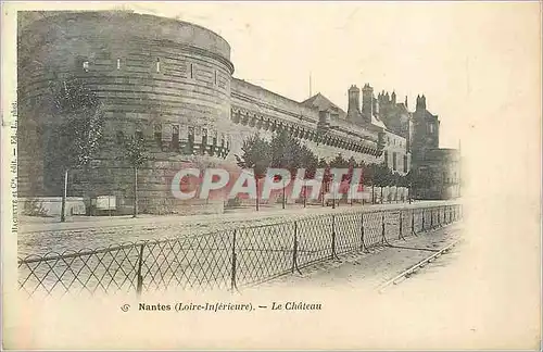 Cartes postales Nantes (loire inferieure) le chateau