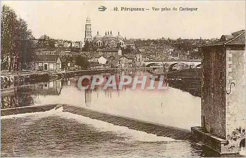 Ansichtskarte AK 42 perigueux vue prise de cachepur