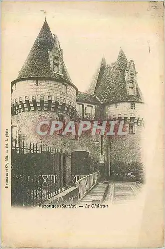 Ansichtskarte AK Bazouges (sarthe) le chateau