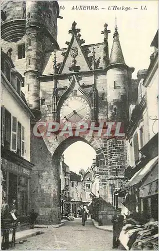 Cartes postales 65 auxerre l horloge