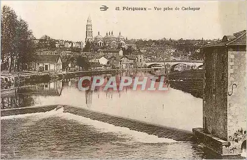 Ansichtskarte AK 42 perigueux vue prise de cachepur