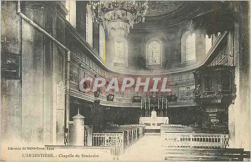 Cartes postales L argentiere chapelle du seminaire