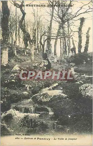 Cartes postales 2812 environs de pontivy la vallee de josapbat