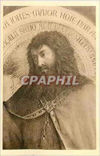 Cartes postales 6 bis hubert et jan van eyck saint jean baptiste (detail)