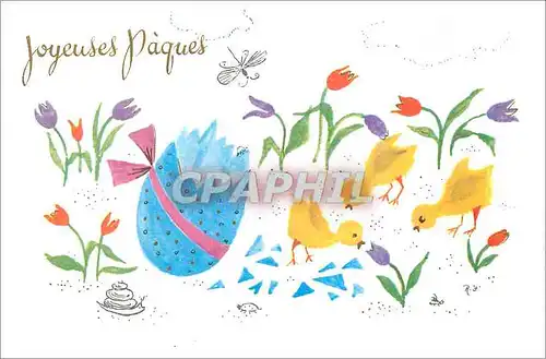 Cartes postales Joyeuses paques