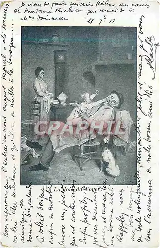 Cartes postales La joie du foyer