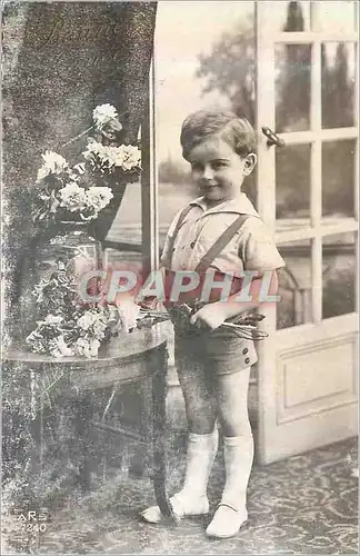 Cartes postales Enfant My country calls me