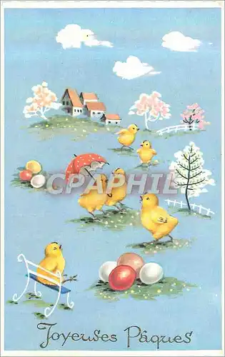 Cartes postales Joyeuses paques