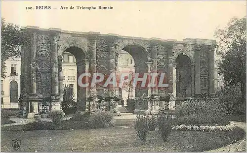 Cartes postales 100 reims arc de triomphe romain