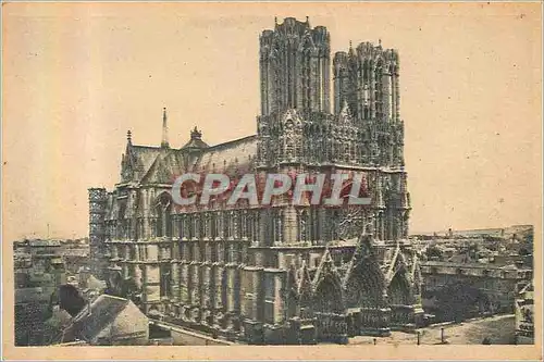 Cartes postales La cathedrale de reims avant la guerre