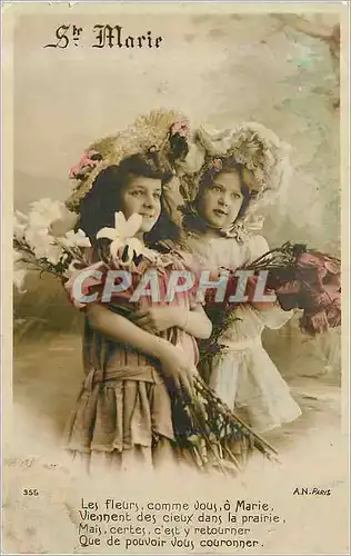 Cartes postales Ste marie Enfants