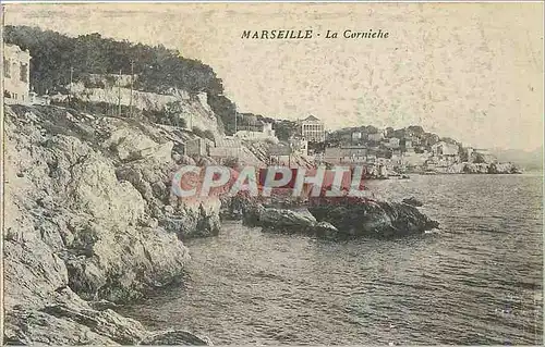 Cartes postales Marseille la corniche