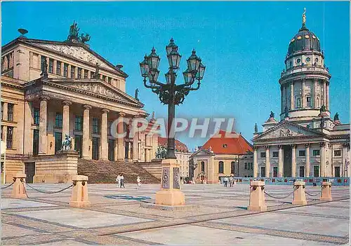 Cartes postales moderne Berlin platz der akademie schauspielhaus und franzosischer dom