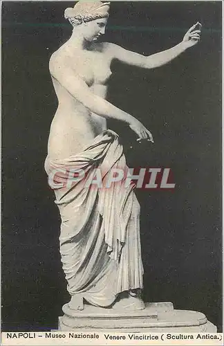 Cartes postales Napoli museo nazionale venere vincitrice (scultura antica)