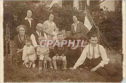 Photo Famille Drapeau Bapteme