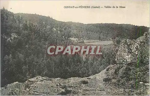 Ansichtskarte AK Condat en feniers (cantal) vallee de la rhue