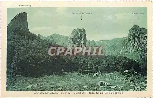 Cartes postales L auvergne 1473 vallee de chaudefour