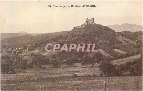 Cartes postales 20 l auvergne chateau de murols