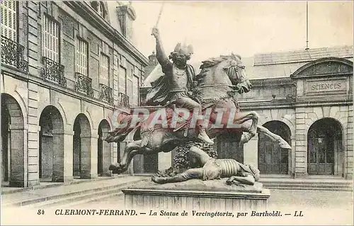 Ansichtskarte AK 84 clermont ferrand la statue de vercingetorix par bartholdi