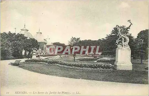 Ansichtskarte AK 22 rennes les serres du jardins des plantes