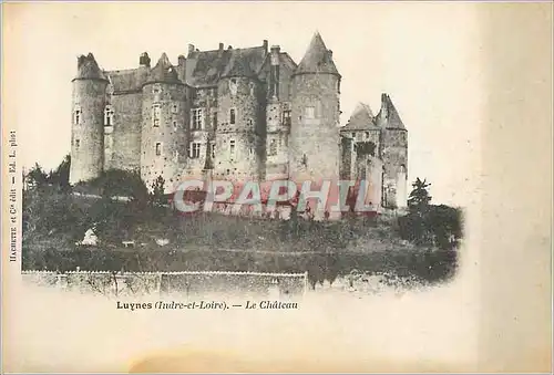 Cartes postales Luynes (indre et loire) le chateau