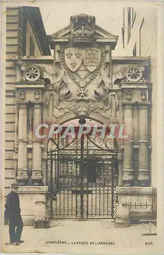 Cartes postales Compiegne la porte de l arsenal